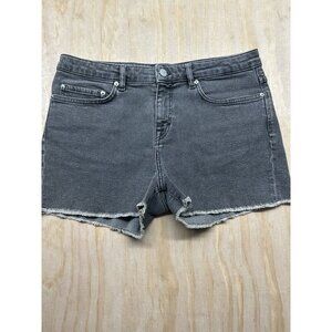 BLK DNM Women's Black Cut Off Shorts Size 28 (see Pictures) Summer Basic Jean